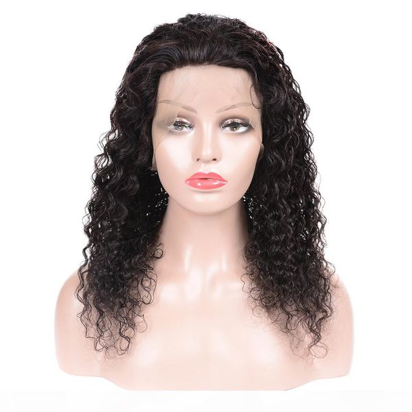 360 deep wave lace frontal wigs 360 deep curly human wigs for black women 9a unprocessed pre plucked brazilian virgin hair wigs, Black;brown 
360 deep wave lace frontal wigs 360 deep curly human wigs for black women 9a unprocessed pre plucked brazilian virgin hair wigs, Black;brown