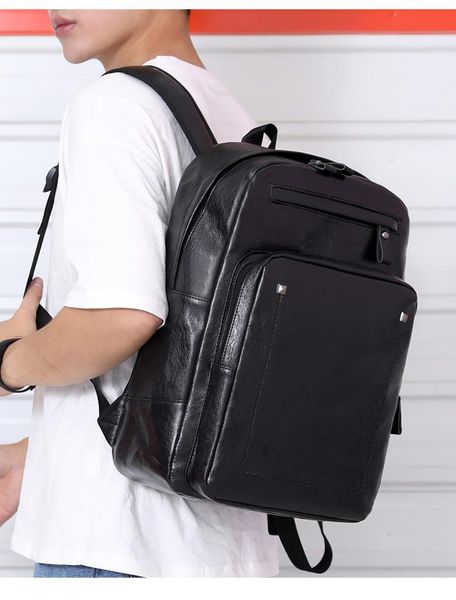 lapbackpack waterproof men's korean-style casual large-capacity shoulder bag backpack female zipper fashion
lapbackpack waterproof men's korean-style casual large-capacity shoulder bag backpack female zipper fashion