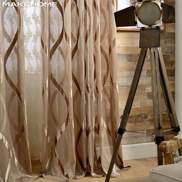 makehome shiny wavy stripes tulle curtains for bedroom living room solid sheer jacquard window voile drapes treatments
makehome shiny wavy stripes tulle curtains for bedroom living room solid sheer jacquard window voile drapes treatments
