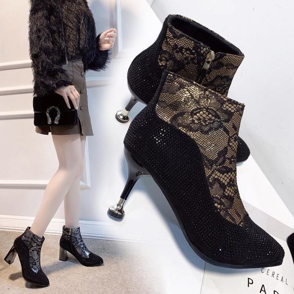 2020 rhinestone shoes women pumps ladies high heels fashion party women shoes thin heel pointed toe singles1, Black
2020 rhinestone shoes women pumps ladies high heels fashion party women shoes thin heel pointed toe singles1, Black