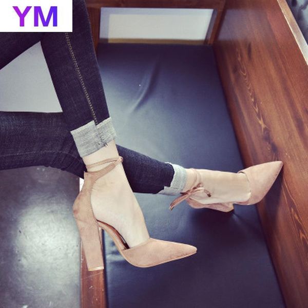 women fashion new square high heel sandals solid color pointed toe baotou lace-up sandals women fashion party dress sandals34-43, Black
women fashion new square high heel sandals solid color pointed toe baotou lace-up sandals women fashion party dress sandals34-43, Black