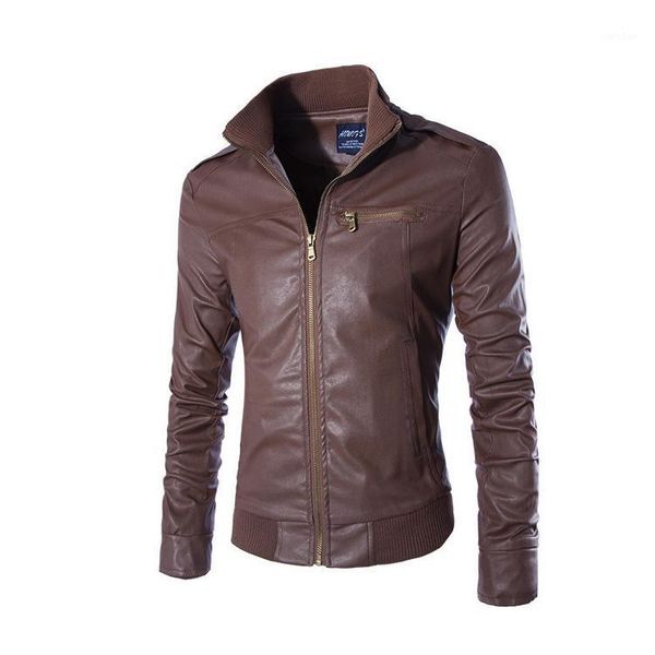 2021 new arrivals men leather jacket motorcycle zipper outerwear casual slim fit pu coats 3 colors m-3xl1, Black
2021 new arrivals men leather jacket motorcycle zipper outerwear casual slim fit pu coats 3 colors m-3xl1, Black