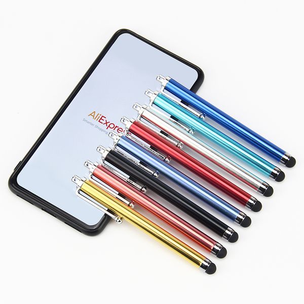 9.0 touch screen pen metal capacitive screen stylus pens touch pen for samsung iphone cell phone tablet pc 10 colors 300pcs/lot
9.0 touch screen pen metal capacitive screen stylus pens touch pen for samsung iphone cell phone tablet pc 10 colors 300pcs/lot