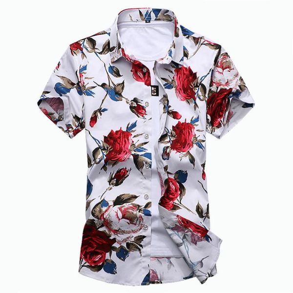 men's casual shirts 2021 summer boutique fashion print mens short-sleeved floral clothing trend men flower size s-7xl, White;black
men's casual shirts 2021 summer boutique fashion print mens short-sleeved floral clothing trend men flower size s-7xl, White;black