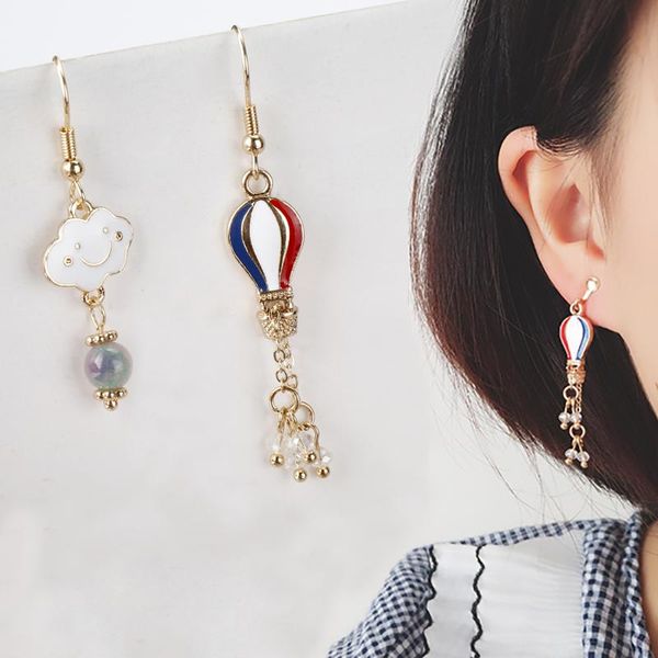 dangle & chandelier kawaii sweet cartoon asymmetrical air balloon cloud earrings women fashion temperament earring creative gifts jewelry, Silver
dangle & chandelier kawaii sweet cartoon asymmetrical air balloon cloud earrings women fashion temperament earring creative gifts jewelry, Silver