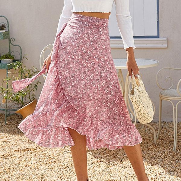 summer women lace up skirts fashion high waist ruffles loose slim long wrap skirt ladies floral beach clothing female, Black
summer women lace up skirts fashion high waist ruffles loose slim long wrap skirt ladies floral beach clothing female, Black