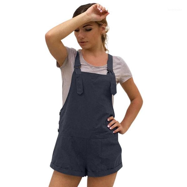 38# womail bodysuit women summer casual solid adjustable cotton pockets rompers playsuit shorts jumpsuit new 20201, Black;white
38# womail bodysuit women summer casual solid adjustable cotton pockets rompers playsuit shorts jumpsuit new 20201, Black;white