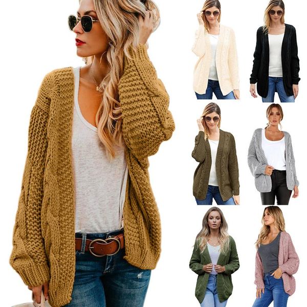 women's knits & tees medium length sweater coat winter long sleeve cardigan 27948, White
women's knits & tees medium length sweater coat winter long sleeve cardigan 27948, White
