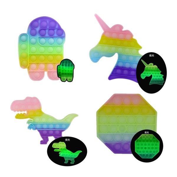 luminous pop fidget reliver stress toy rainbow push bubble antistress adults & children sensory toys to relieve autism
luminous pop fidget reliver stress toy rainbow push bubble antistress adults & children sensory toys to relieve autism
