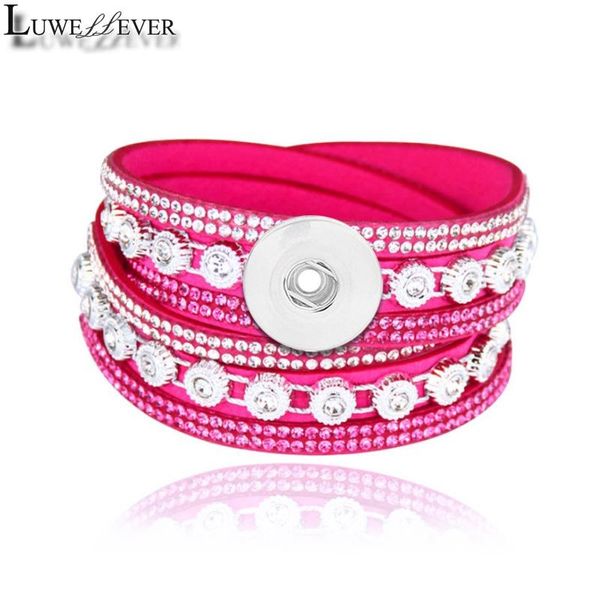 charm bracelets interchangeable crystal 086 rhinestones velvet leather bracelet 18mm snap button jewelry bangle for women gift 39cm, Golden;silver
charm bracelets interchangeable crystal 086 rhinestones velvet leather bracelet 18mm snap button jewelry bangle for women gift 39cm, Golden;silver