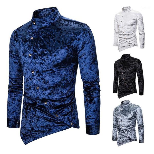 men's casual shirts men's personalized diagonal diamond velvet irregular multi - color henry collar high-end long sleeve shirt1, White;black
men's casual shirts men's personalized diagonal diamond velvet irregular multi - color henry collar high-end long sleeve shirt1, White;black