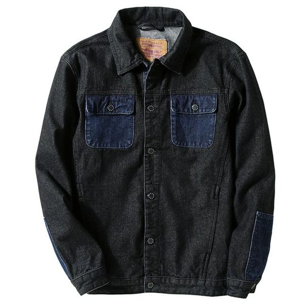 men's jackets rlyaeiz oversize 6xl 7xl spring autumn denim jacket men fashion casual patchwork loose mens jeans coats, Black;brown
men's jackets rlyaeiz oversize 6xl 7xl spring autumn denim jacket men fashion casual patchwork loose mens jeans coats, Black;brown