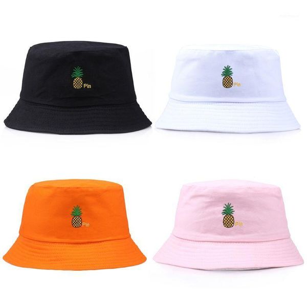 women men spring reversible bucket hat cute pineapple embroidered hip hop wide brim sun protection packable fisherman cap1, Blue;gray
women men spring reversible bucket hat cute pineapple embroidered hip hop wide brim sun protection packable fisherman cap1, Blue;gray