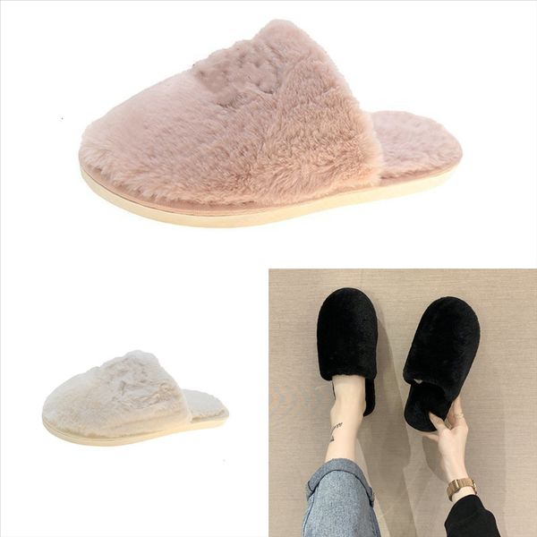 lusyv flat shoes slides home slippers luxury home flip flops pantofle winter footwear fur floor slipper cute plush ball indo cover toe, Black
lusyv flat shoes slides home slippers luxury home flip flops pantofle winter footwear fur floor slipper cute plush ball indo cover toe, Black