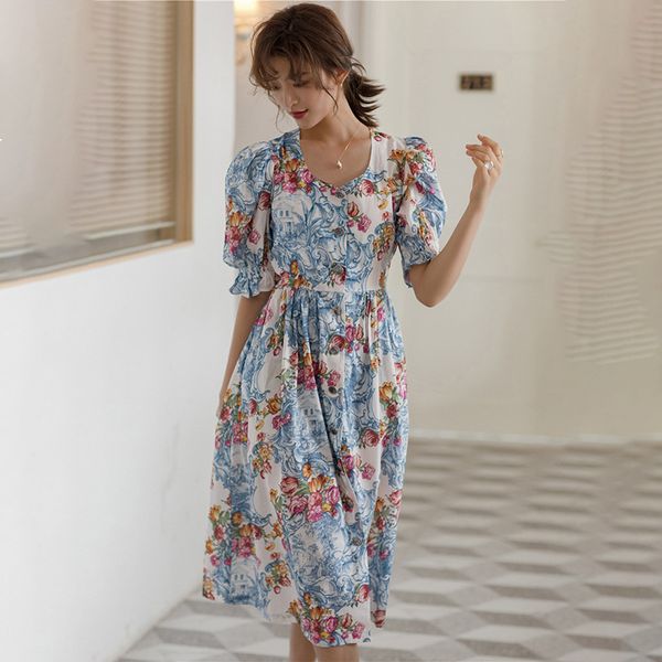 2021 new puff manga dress femalesummer new palace negative oil painting two-wear french high-waist fashion printed dress2q t43n, Black;gray
2021 new puff manga dress femalesummer new palace negative oil painting two-wear french high-waist fashion printed dress2q t43n, Black;gray