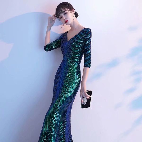 2021 new "robe soiree"-1087**new lantejoulas style decont on v from evening mermaid half dressed party 5vqf, Black;red
2021 new "robe soiree"-1087**new lantejoulas style decont on v from evening mermaid half dressed party 5vqf, Black;red