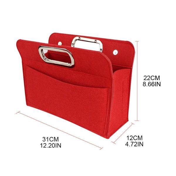 insert bag with pockets purse organizer handbag tote felt file bags 517d 
insert bag with pockets purse organizer handbag tote felt file bags 517d