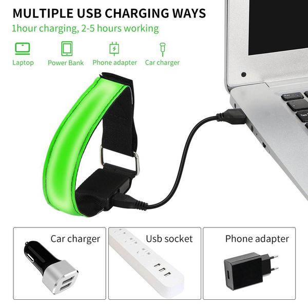 1pcs arm belt bike led armband safety sports reflective belt strap night running light snap wrap wristband armband
1pcs arm belt bike led armband safety sports reflective belt strap night running light snap wrap wristband armband
