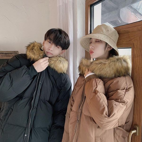 winter parka men warm thick fashion solid color casual fur collar hooded coat man wild loose cotton couple long jacket clothes1, Black
winter parka men warm thick fashion solid color casual fur collar hooded coat man wild loose cotton couple long jacket clothes1, Black