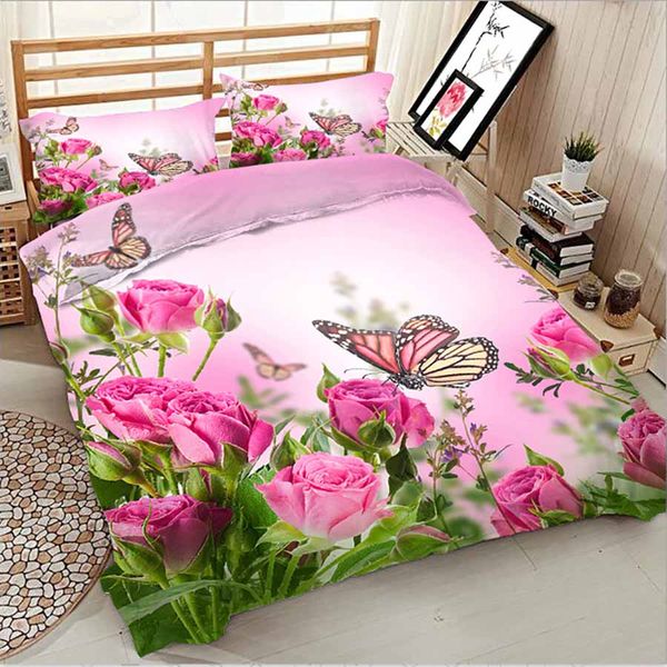 wostar summer classic 3d bedding sets bed sheet duvet cover pillowcase home textiles king size bedding set rose butterfly
wostar summer classic 3d bedding sets bed sheet duvet cover pillowcase home textiles king size bedding set rose butterfly