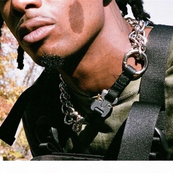 2018 alyx studio logo metal chain bracelet men women hip hop outdoor street accessories festival gift hfttpj001, Silver
2018 alyx studio logo metal chain bracelet men women hip hop outdoor street accessories festival gift hfttpj001, Silver
