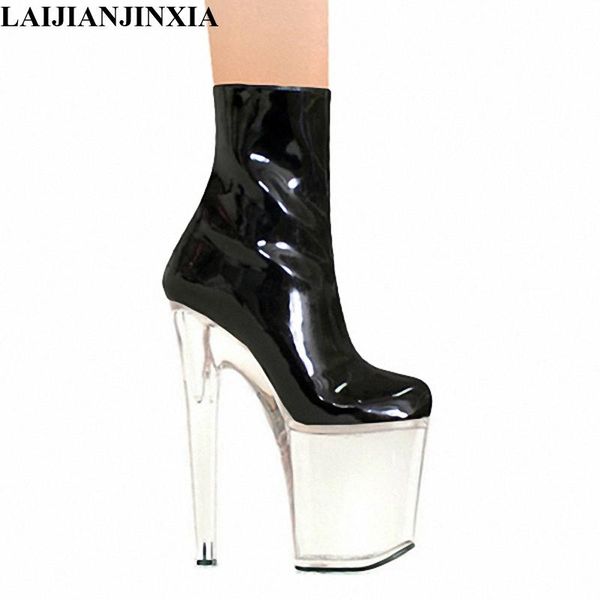 boots laijianjinxia 8 inch ankle 20cm high-heeled shoes crystal platform round toe steel pipe dance, Black
boots laijianjinxia 8 inch ankle 20cm high-heeled shoes crystal platform round toe steel pipe dance, Black