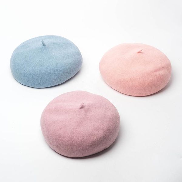 berets women girl autumn winter hat pure wool beret french artist painter vintage girls female elastic 362, Blue;gray
berets women girl autumn winter hat pure wool beret french artist painter vintage girls female elastic 362, Blue;gray