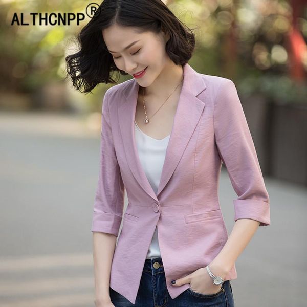 women's suits & blazers bleiser mujer 2021 women blazer overalls spring autumn fashion temperament solid single button feminino chaquet, White;black
women's suits & blazers bleiser mujer 2021 women blazer overalls spring autumn fashion temperament solid single button feminino chaquet, White;black