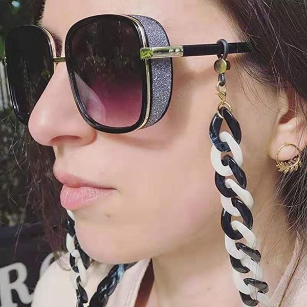 chains acrylic glasses chain fashion black white punk colorful non-slip anti-lost rope mask, Silver
chains acrylic glasses chain fashion black white punk colorful non-slip anti-lost rope mask, Silver