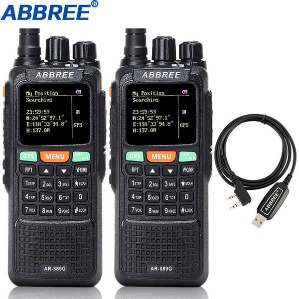 walkie talkie 2pcs abbree ar-889g 10w gps sos 3000mah battery powerful long range duplex cross dual band portable radio
walkie talkie 2pcs abbree ar-889g 10w gps sos 3000mah battery powerful long range duplex cross dual band portable radio