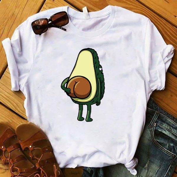 fashion women avocado cartoon t womens short sleeve graphic printed tshirt female tee shirt femme ladies clothes t-shirt, White
fashion women avocado cartoon t womens short sleeve graphic printed tshirt female tee shirt femme ladies clothes t-shirt, White