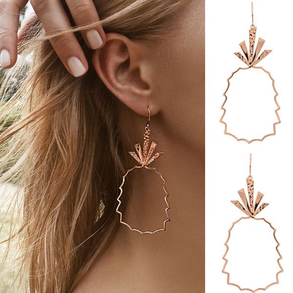 personalized street shooting style alloy geometric earrings hollow pineapple earrings long ladies dangle earring wholesale, Silver
personalized street shooting style alloy geometric earrings hollow pineapple earrings long ladies dangle earring wholesale, Silver