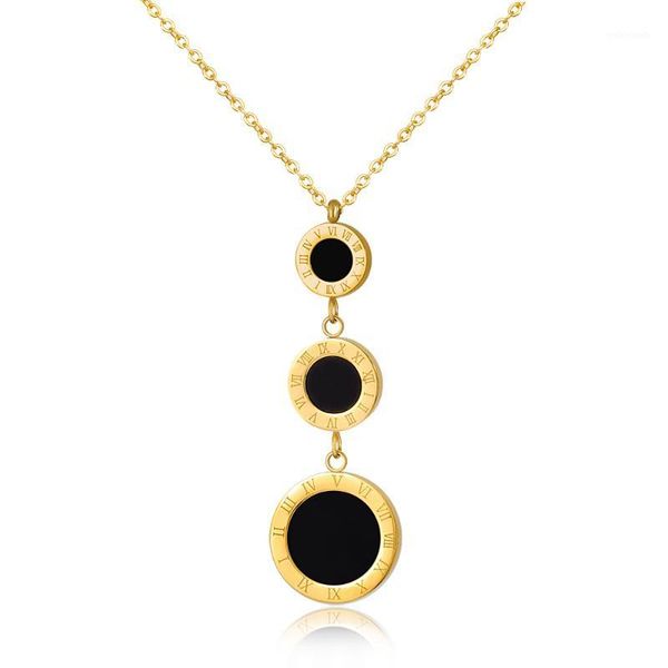 2020 new women luxurious gold color choker charm necklace jewelry 3pcs roman numerals pendant necklace for women jewelry gift1, Silver
2020 new women luxurious gold color choker charm necklace jewelry 3pcs roman numerals pendant necklace for women jewelry gift1, Silver