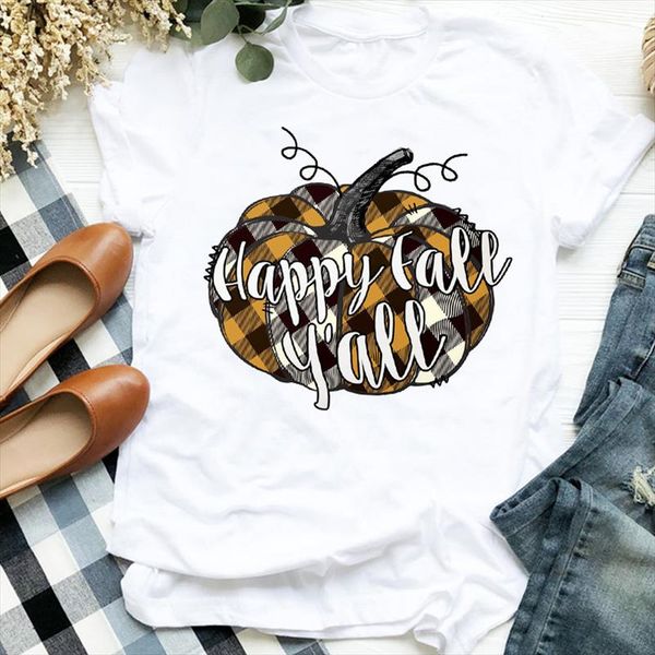 women lady plaid pumpkin cute fashion thanksgiving fall halloween tshirt shirt clothes graphic female t tee womens t shirt, White
women lady plaid pumpkin cute fashion thanksgiving fall halloween tshirt shirt clothes graphic female t tee womens t shirt, White