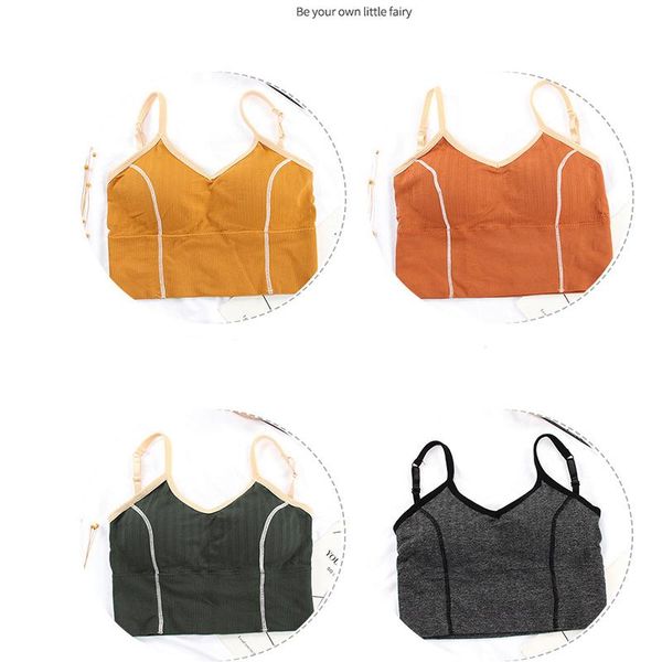 ladies underwear size sports women bra for fitness gym yoga with pad workout indoor wear active high elastic, White;black
ladies underwear size sports women bra for fitness gym yoga with pad workout indoor wear active high elastic, White;black