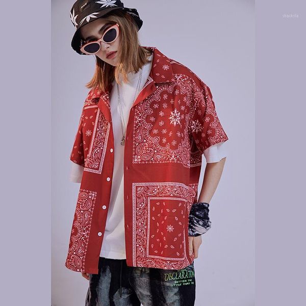 retro cashew flower short-sleeved shirt male loose high street harajuku summer shirts couple oversize lapel hip hop casual shirt1, White;black
retro cashew flower short-sleeved shirt male loose high street harajuku summer shirts couple oversize lapel hip hop casual shirt1, White;black