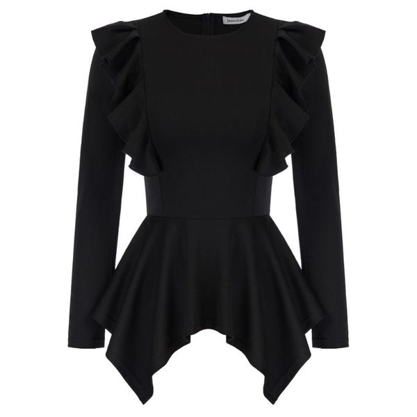 черно-белые рубашки женщины peplum tops длинные рукава экипаж шем нерегулярное подол озленная тонкая подходящая рубашка повседневная плед цв, White
черно-белые рубашки женщины peplum tops длинные рукава экипаж шем нерегулярное подол озленная тонкая подходящая рубашка повседневная плед цв, White