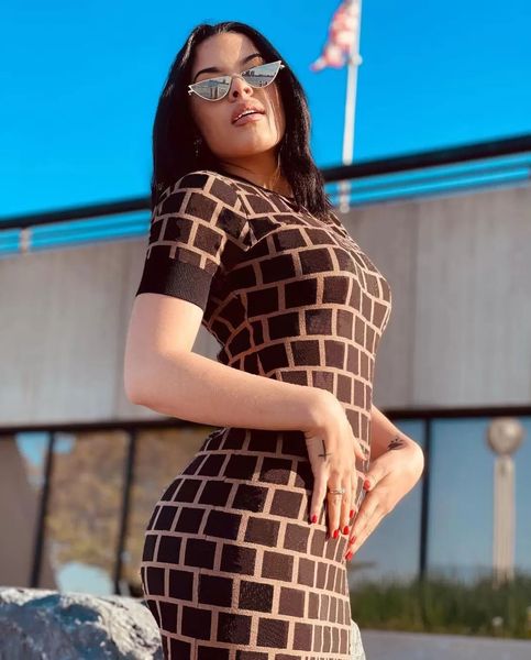 luxury women's designer casual dresses ladies fashion clothes european and american style popularity classic female dress, Black;gray
luxury women's designer casual dresses ladies fashion clothes european and american style popularity classic female dress, Black;gray