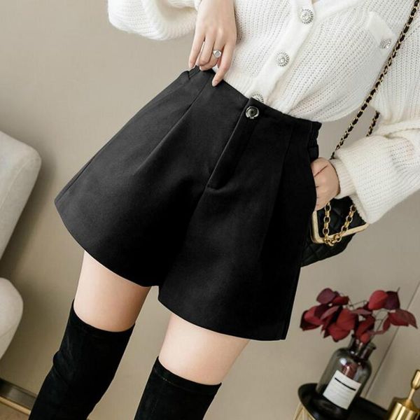 2020 autumn winter wool shorts women korean high waist woolen shorts female casual all-match boots1, White;black
2020 autumn winter wool shorts women korean high waist woolen shorts female casual all-match boots1, White;black