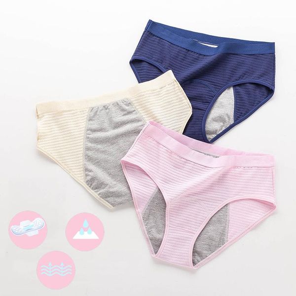 women's panties leak proof cotton menstrual culotte menstruelle high waist woman underwear period plus size female lingerie, Black;pink
women's panties leak proof cotton menstrual culotte menstruelle high waist woman underwear period plus size female lingerie, Black;pink