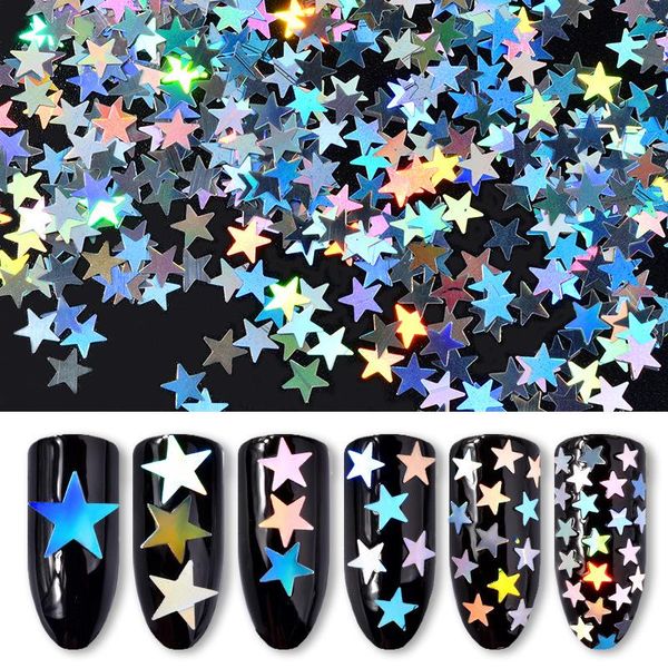 nail glitter beauty ornament silver five-pointed star sequin laser colorful sequins 6 color pack, Silver;gold
nail glitter beauty ornament silver five-pointed star sequin laser colorful sequins 6 color pack, Silver;gold