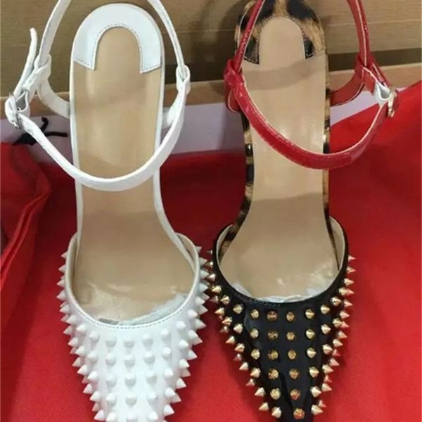 famous designer spikes red bottom shoes genuine leather rivet fashion 8cm/10cm/12cm high heels ladies footwear womens pumps shoes, Black
famous designer spikes red bottom shoes genuine leather rivet fashion 8cm/10cm/12cm high heels ladies footwear womens pumps shoes, Black