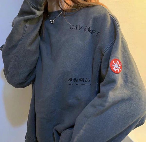japanese cavempt c.e men's and women's instrendy wash round neck long sleeve loose couple ce coat, Black
japanese cavempt c.e men's and women's instrendy wash round neck long sleeve loose couple ce coat, Black
