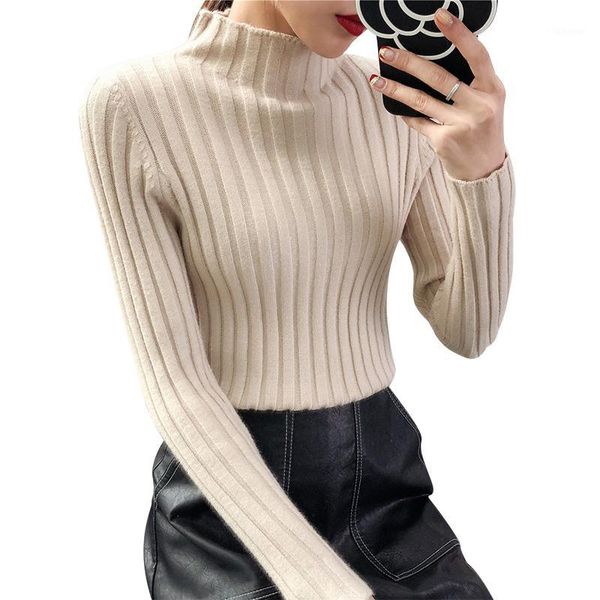 pull femme half tutleneck sweater women korean basic autumn winter new thick long sleeve slim pullover warm knitwear1, White;black
pull femme half tutleneck sweater women korean basic autumn winter new thick long sleeve slim pullover warm knitwear1, White;black