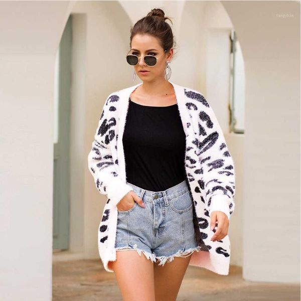 holiday daily office women sweater school autumn winter loose button down leopard printed long sleeves dating casual outwear1, White
holiday daily office women sweater school autumn winter loose button down leopard printed long sleeves dating casual outwear1, White
