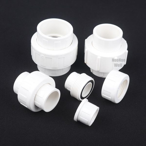 5pcs/lot 20-40mm white pvc union connectors garden irrigation fittings aquarium tank water supply tube adapter pipe loose joint
5pcs/lot 20-40mm white pvc union connectors garden irrigation fittings aquarium tank water supply tube adapter pipe loose joint