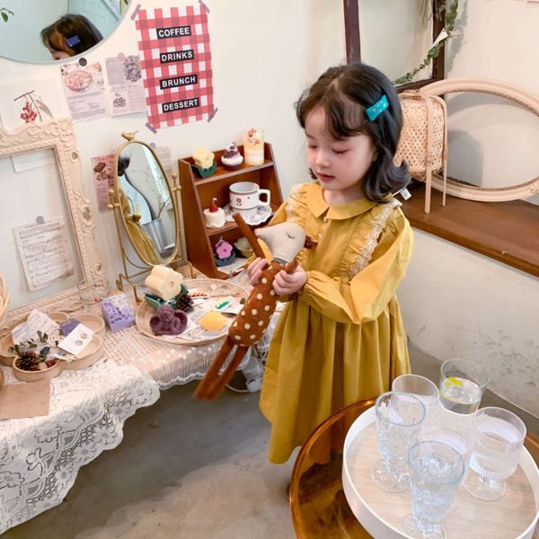 monkey spring new girl's 2021 amur drs korean little girl lace lapel princs skirt gqed, Red;yellow
monkey spring new girl's 2021 amur drs korean little girl lace lapel princs skirt gqed, Red;yellow