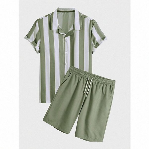 men's shirt set striped turndown street casual button-down print short sleeve casual fashion comfortable green blue brown u2hd#, Gray
men's shirt set striped turndown street casual button-down print short sleeve casual fashion comfortable green blue brown u2hd#, Gray