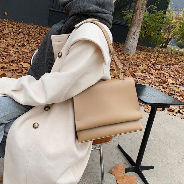 temperament simple solid color women shoulder bag pu leather 2021 new daily dating shopper bag casual female diagonal brown
temperament simple solid color women shoulder bag pu leather 2021 new daily dating shopper bag casual female diagonal brown