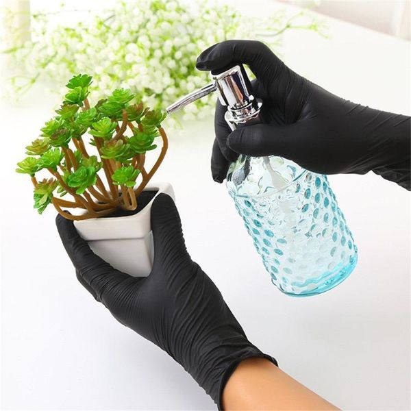 100pcs black disposable gloves latex rubber household kitchen dishwash gloves work garden universal for left and right hand#f1
100pcs black disposable gloves latex rubber household kitchen dishwash gloves work garden universal for left and right hand#f1
